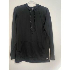 NWT ZELOS Midnight Black Pullover